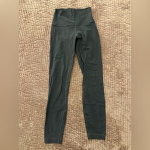 lululemon athletica Dark Green Leggings